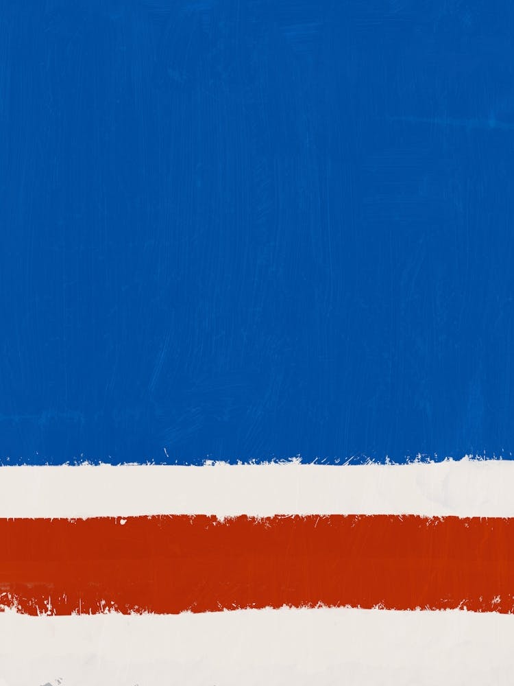 Blue And Red minimal