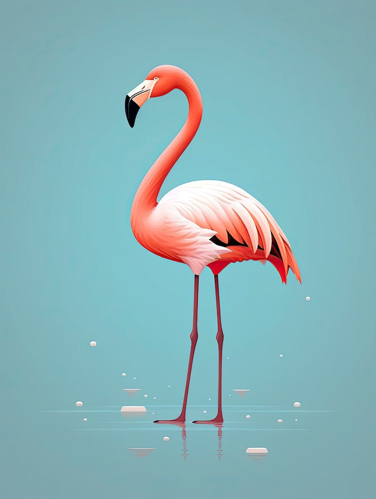 Simple Flamingo Palette