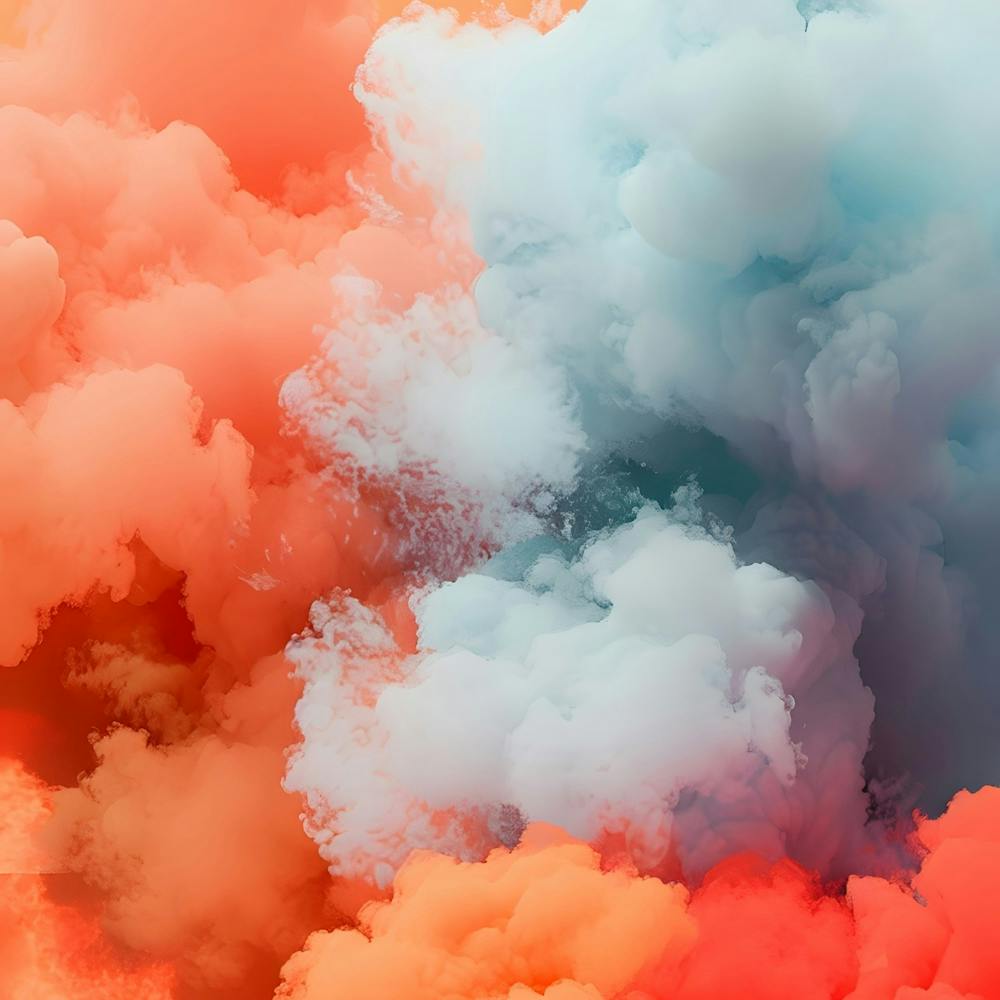 Fumée Abstraite Colorée 1
