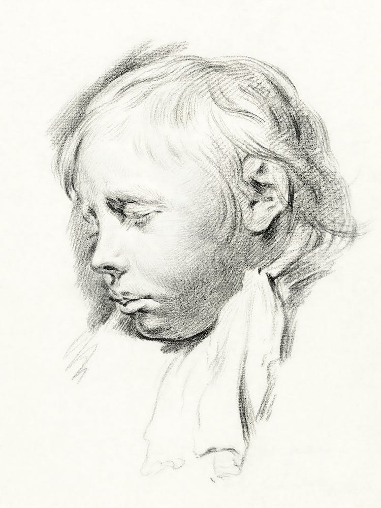 Schlafender Junge, Jean Bernard