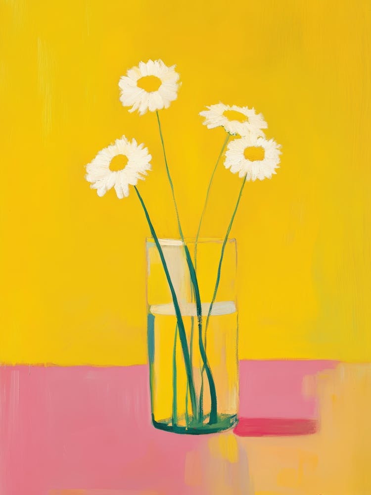 Daisies In A Vase 39