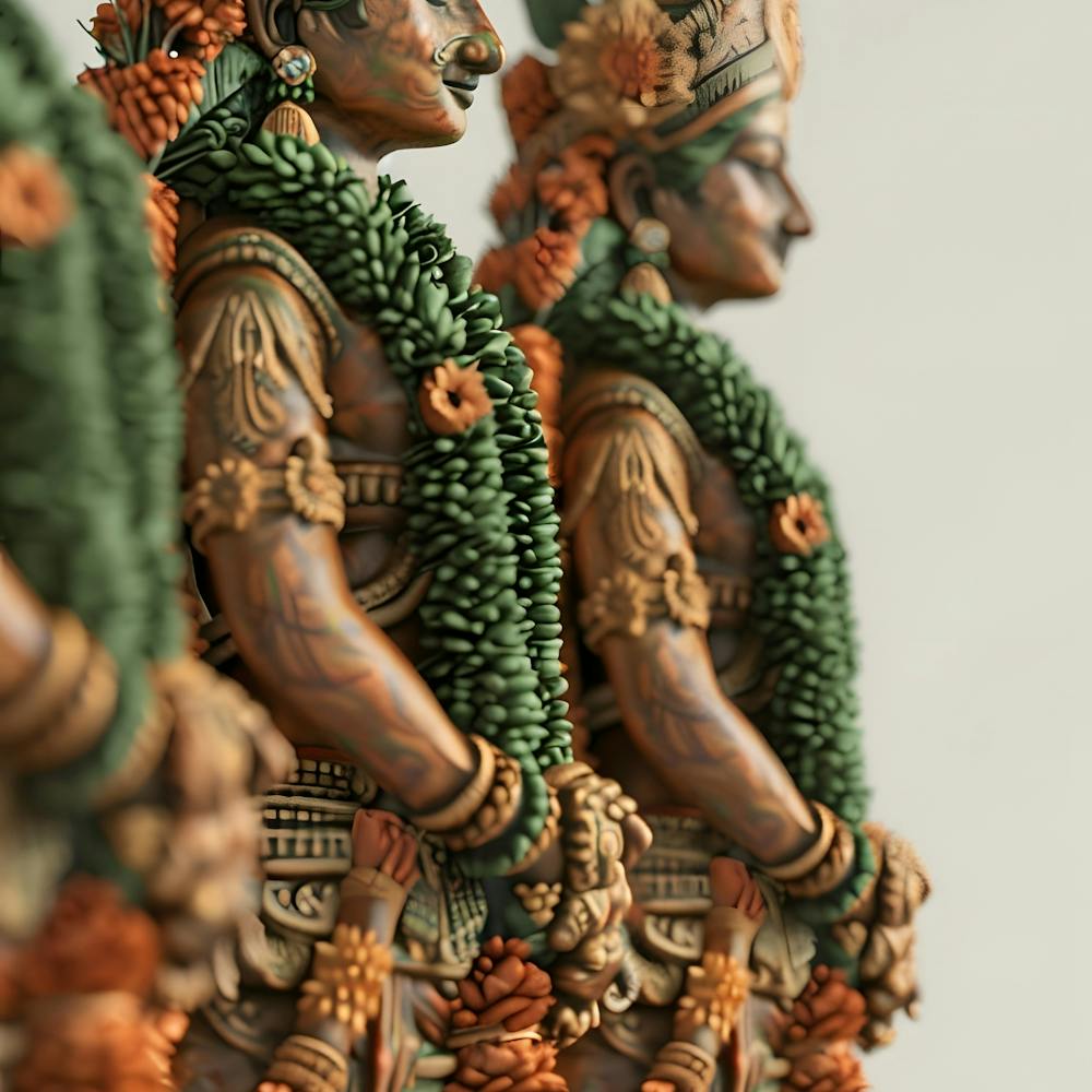 Three Hindu Gods