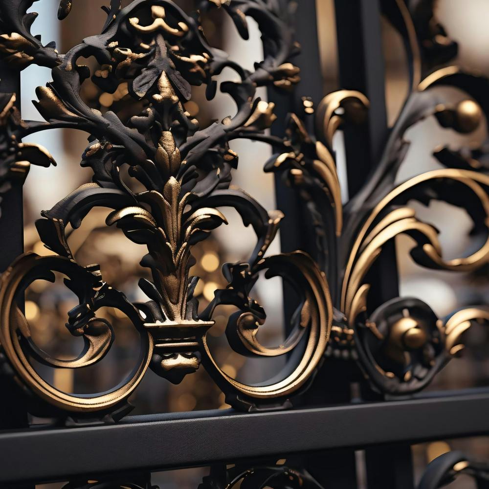 Ornate Iron Gate