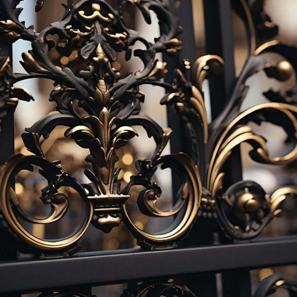 Ornate Iron Gate