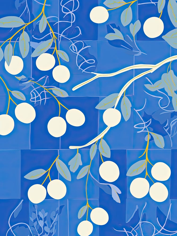Plums Illustration 1