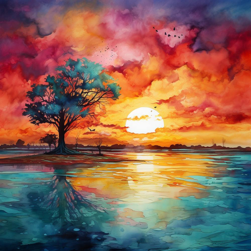 Sunset Painting 7