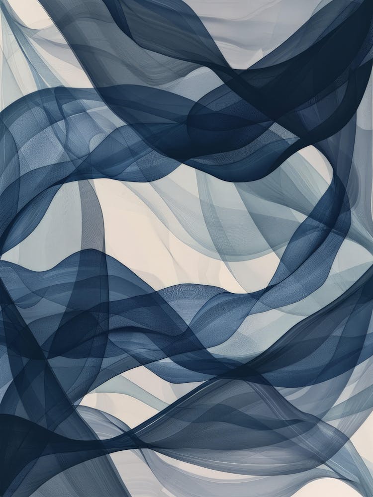 Abstract Blue Wave 1