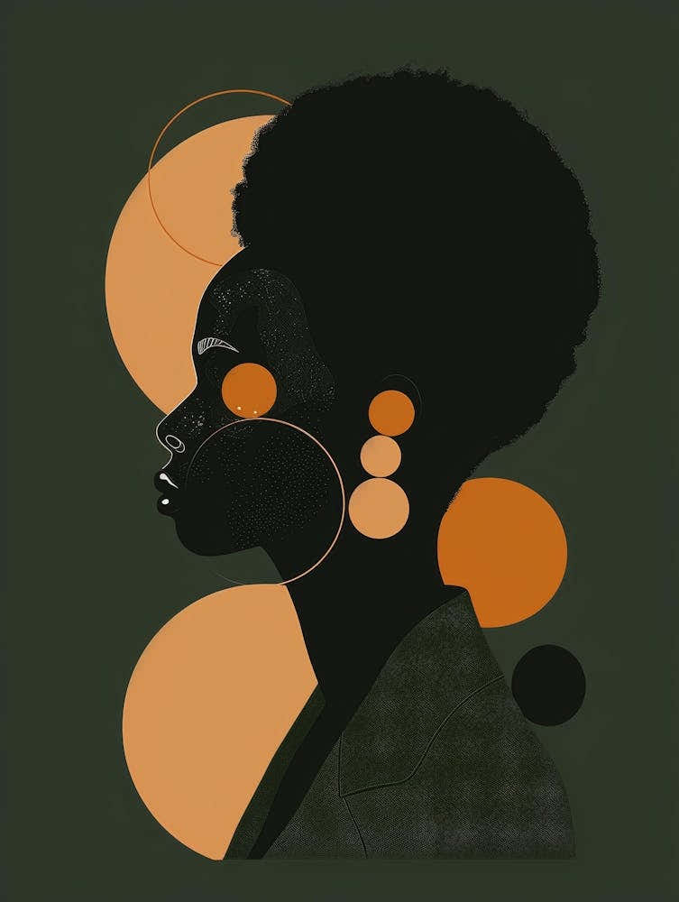 Portrait Of African Woman 86