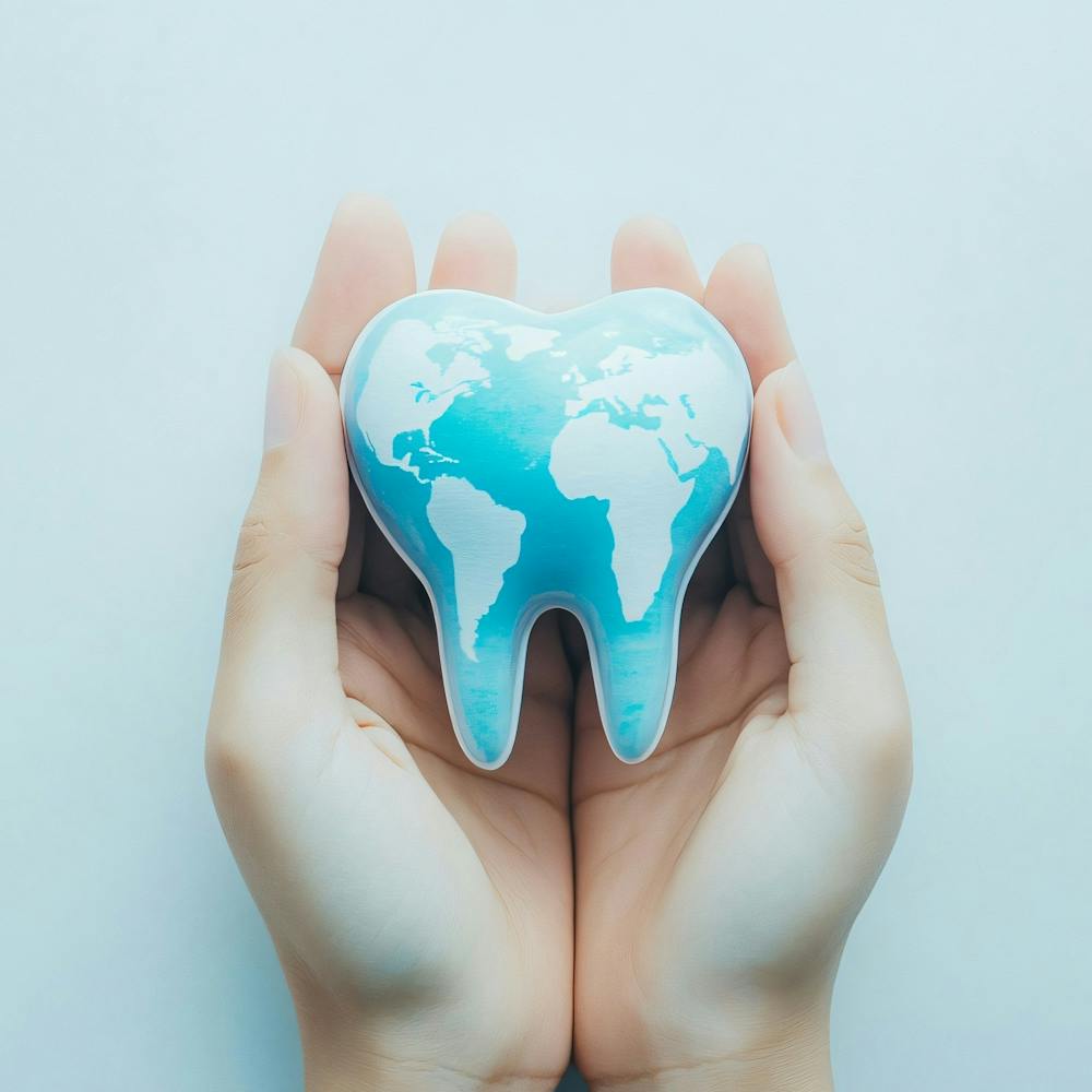 Earth Tooth In Hands