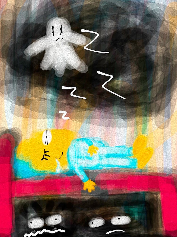 Ghost In The Bed