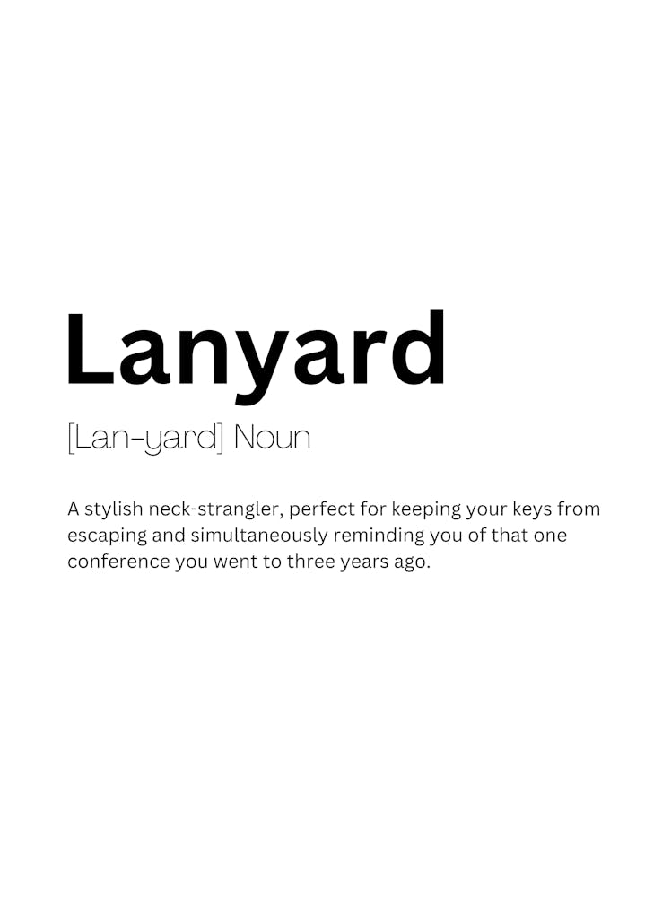 Lanyard - Définition
