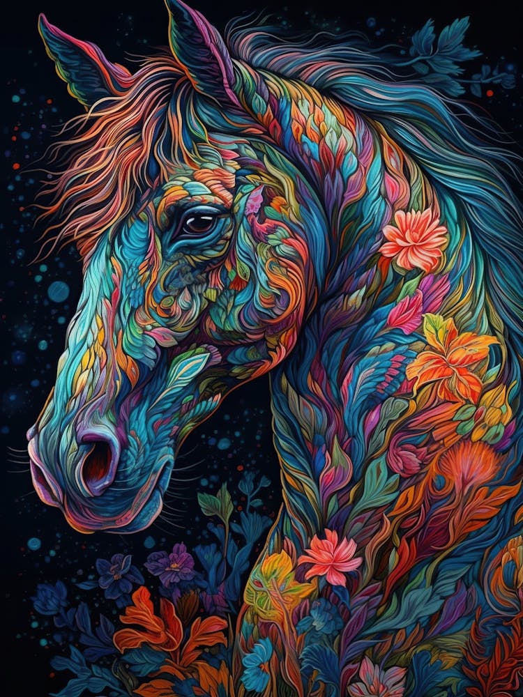 Colorful Horse 5