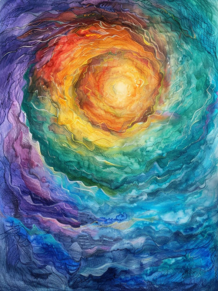 Rainbow Swirl 1
