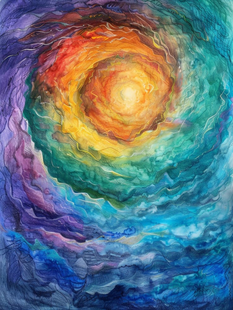 Rainbow Swirl 1
