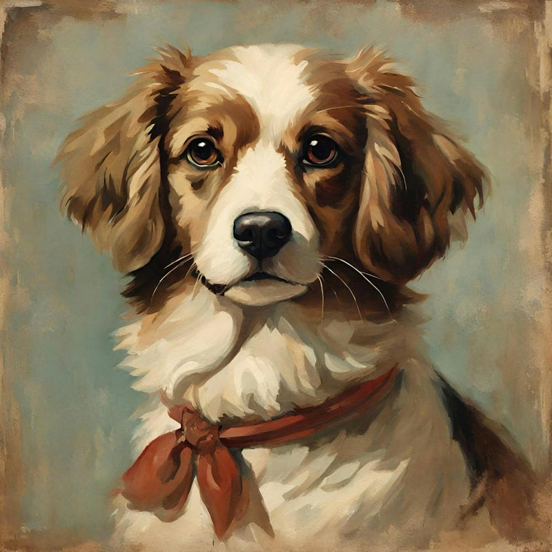 Dog With A Red Collar, National Pet Day!