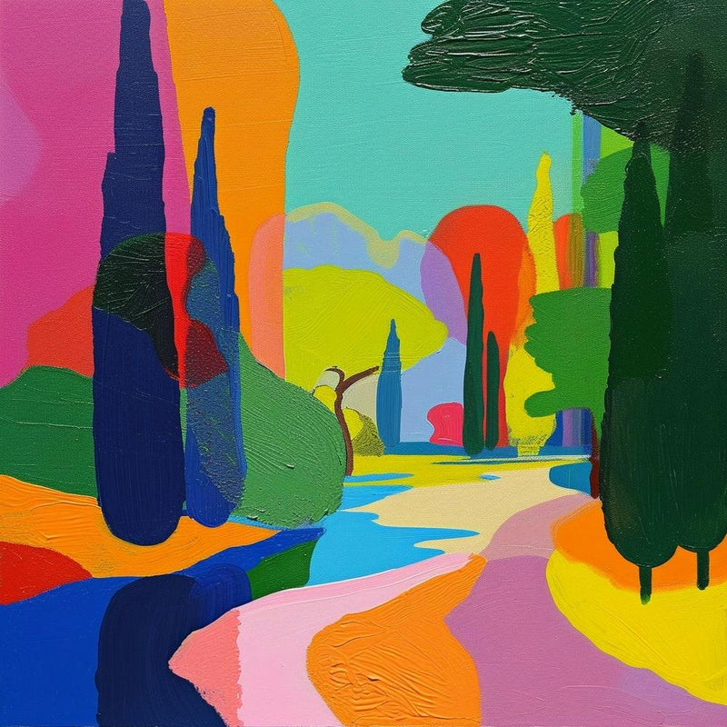 Abstract Park Collection Chapultepec Park Mexico City 4