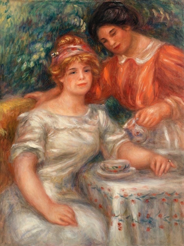 Tea Time (1911), Pierre Auguste Renoir