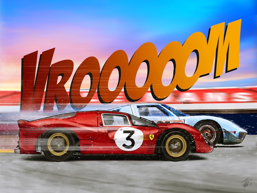 Ford Gt40 vs Ferrari 330