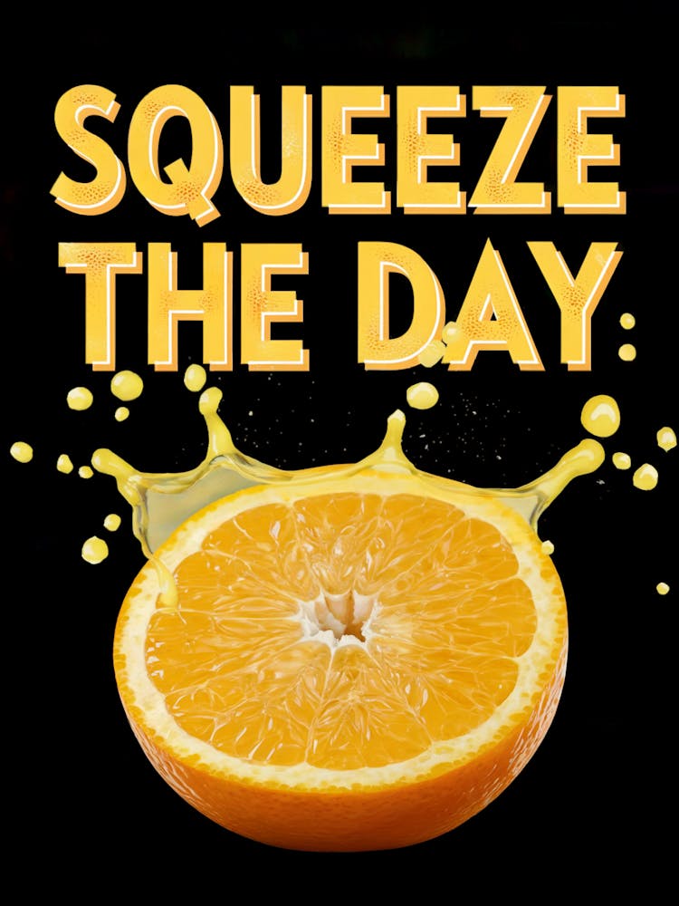 Squeeze The Day, Orange 1