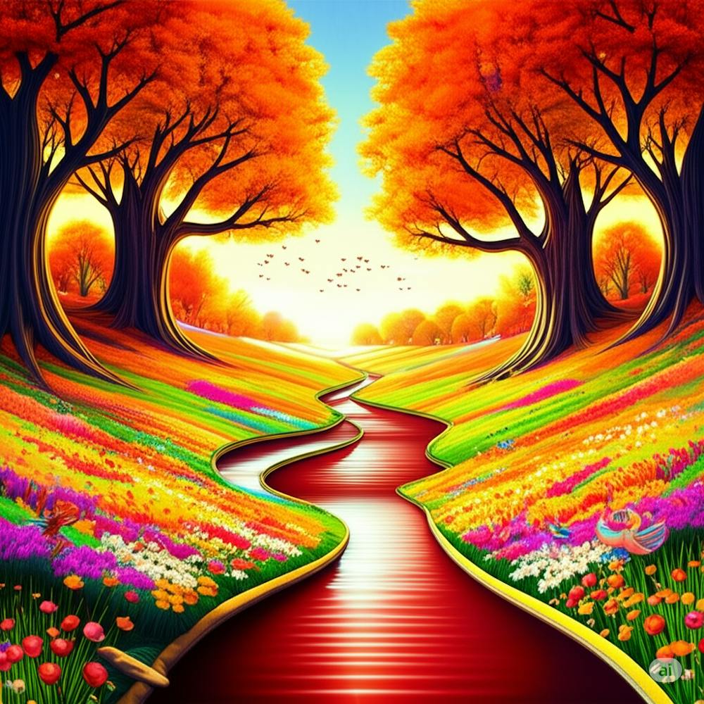 Road Through The Forest