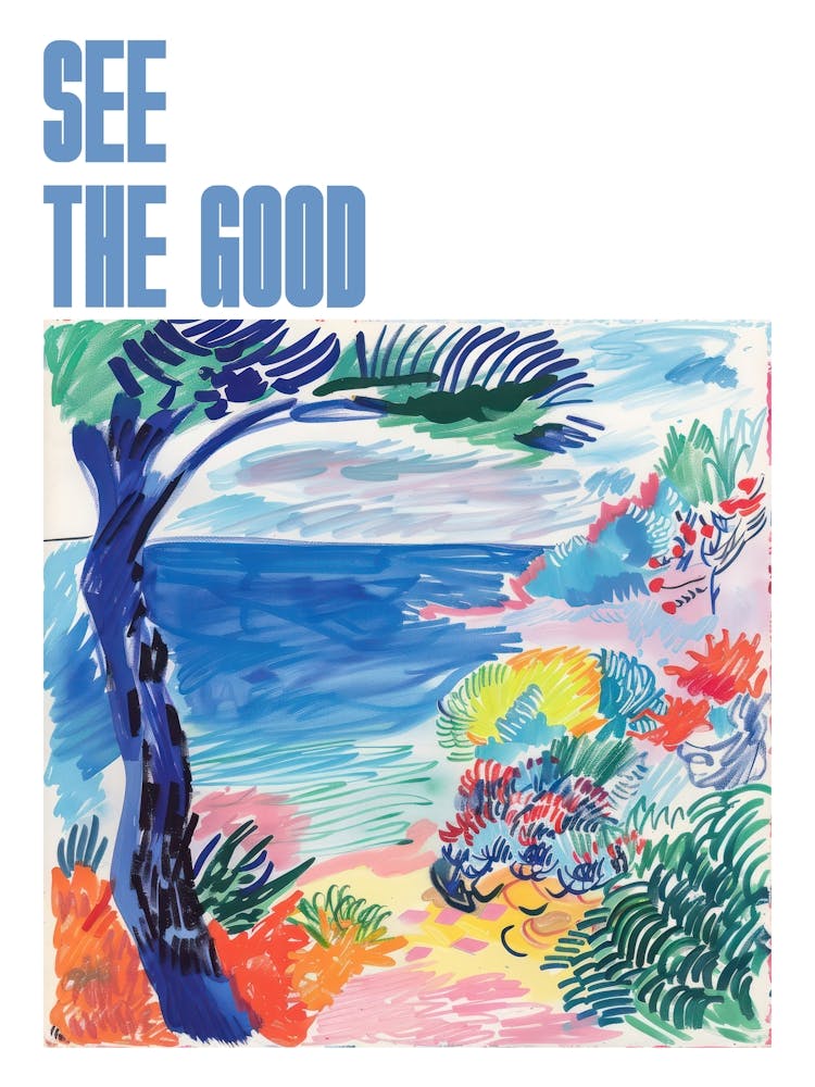 See The Good Poster Seaside Painting Matisse Style 9