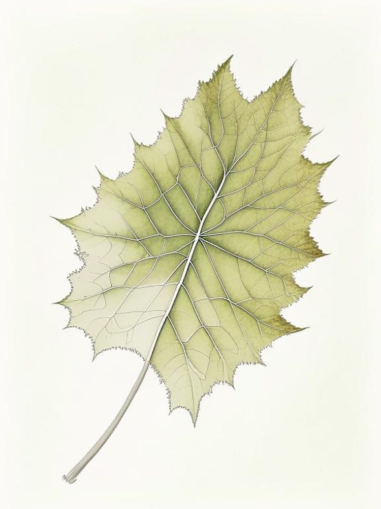 Sycamore Leaf
