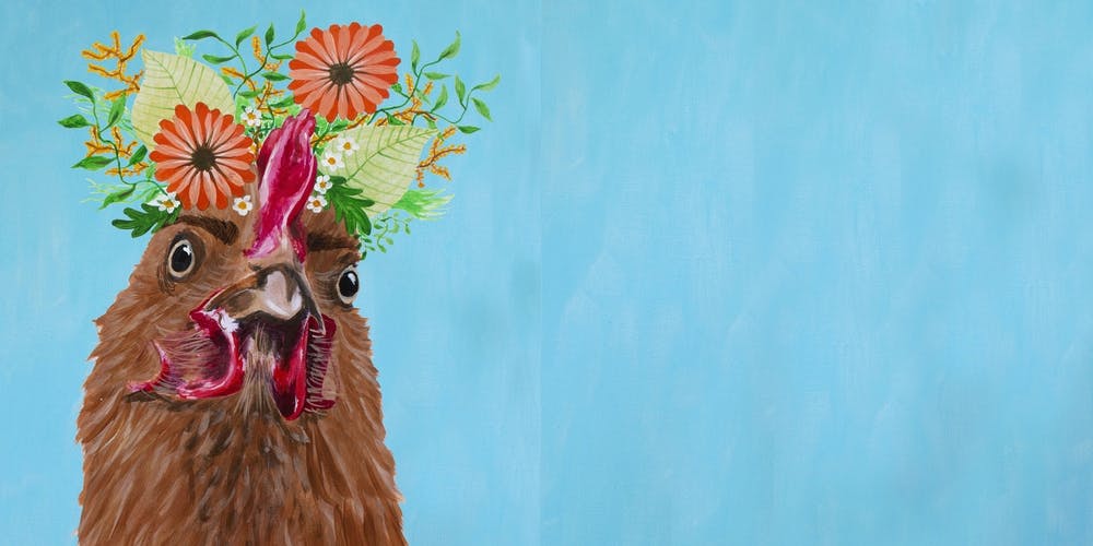 Frida Kahlo Hen