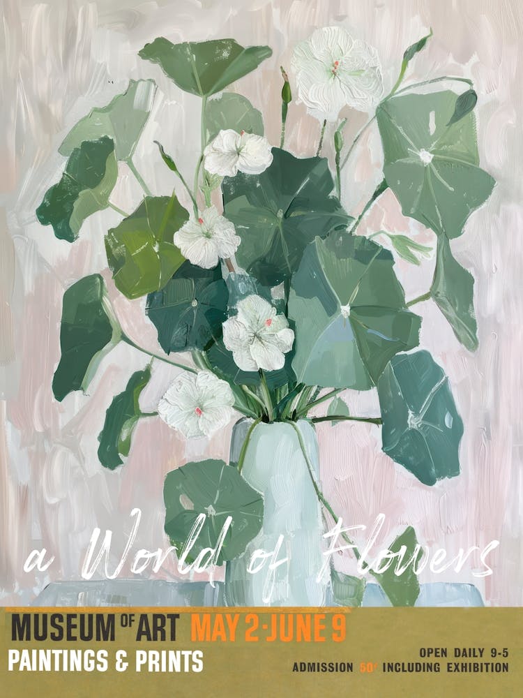 A World Of Flowers, Van Gogh Exhibition Nasturtium 2