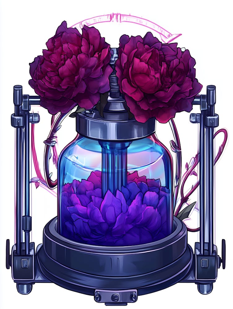 Peonies In A Vase 2