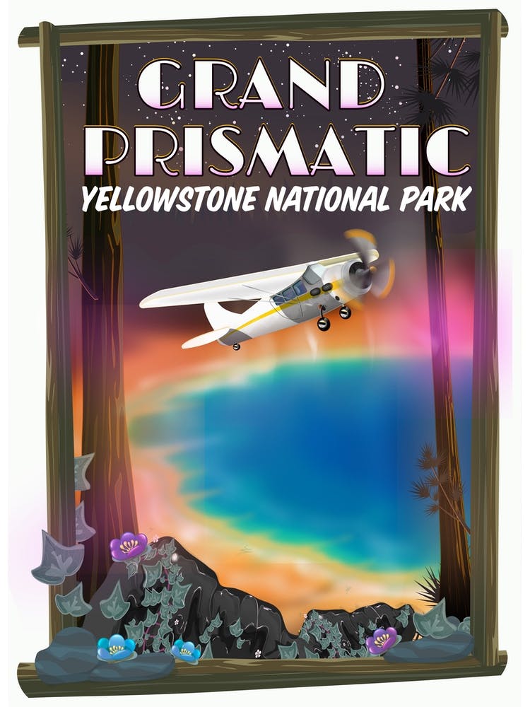 Grand Prismatic Yellowstone National Park
