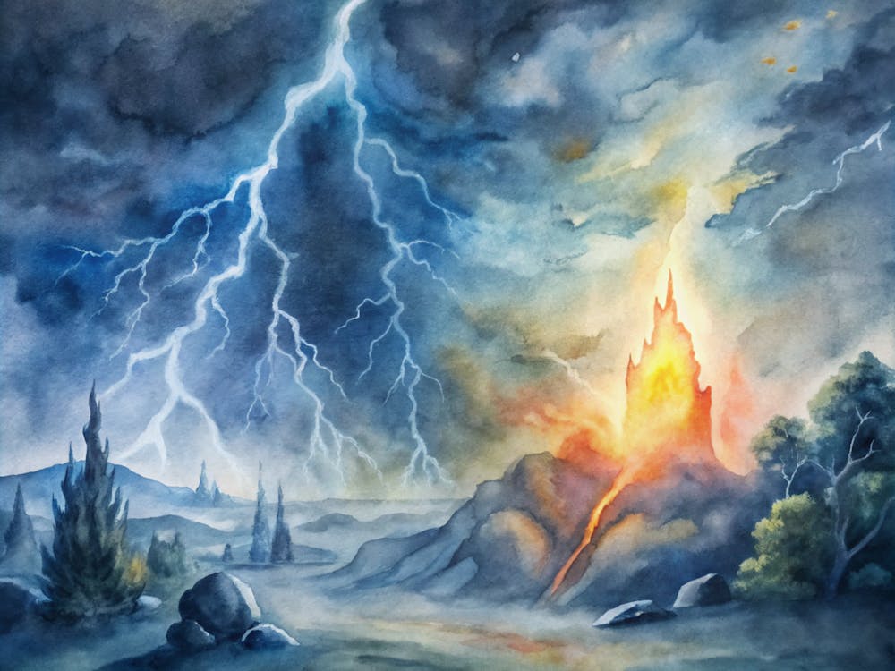 Lightning In The Sky