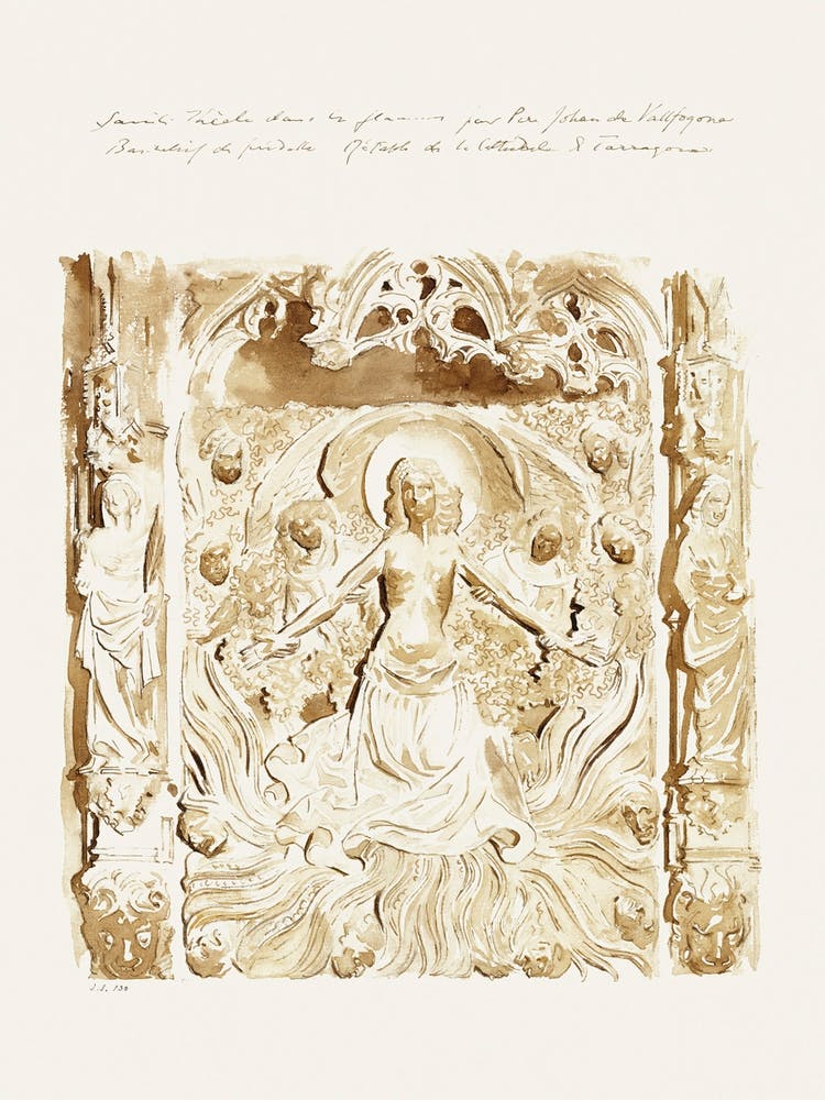 Predella Of An Altar, Cathedral, Tarragon, John Singer Sargent