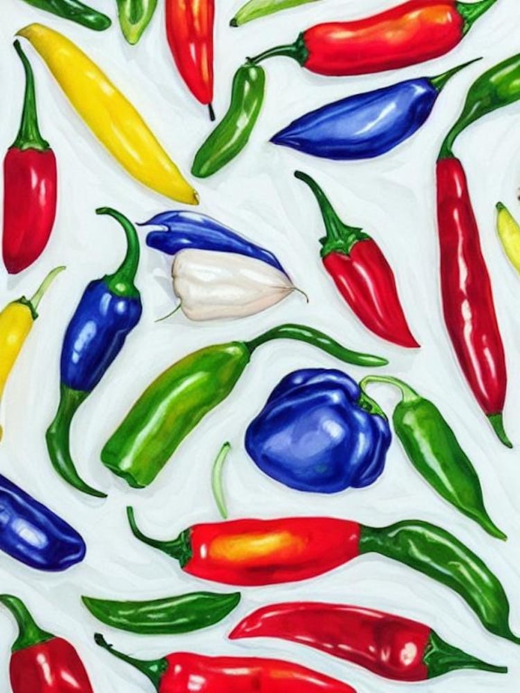 Thai Chili Pepper Marker vegetable