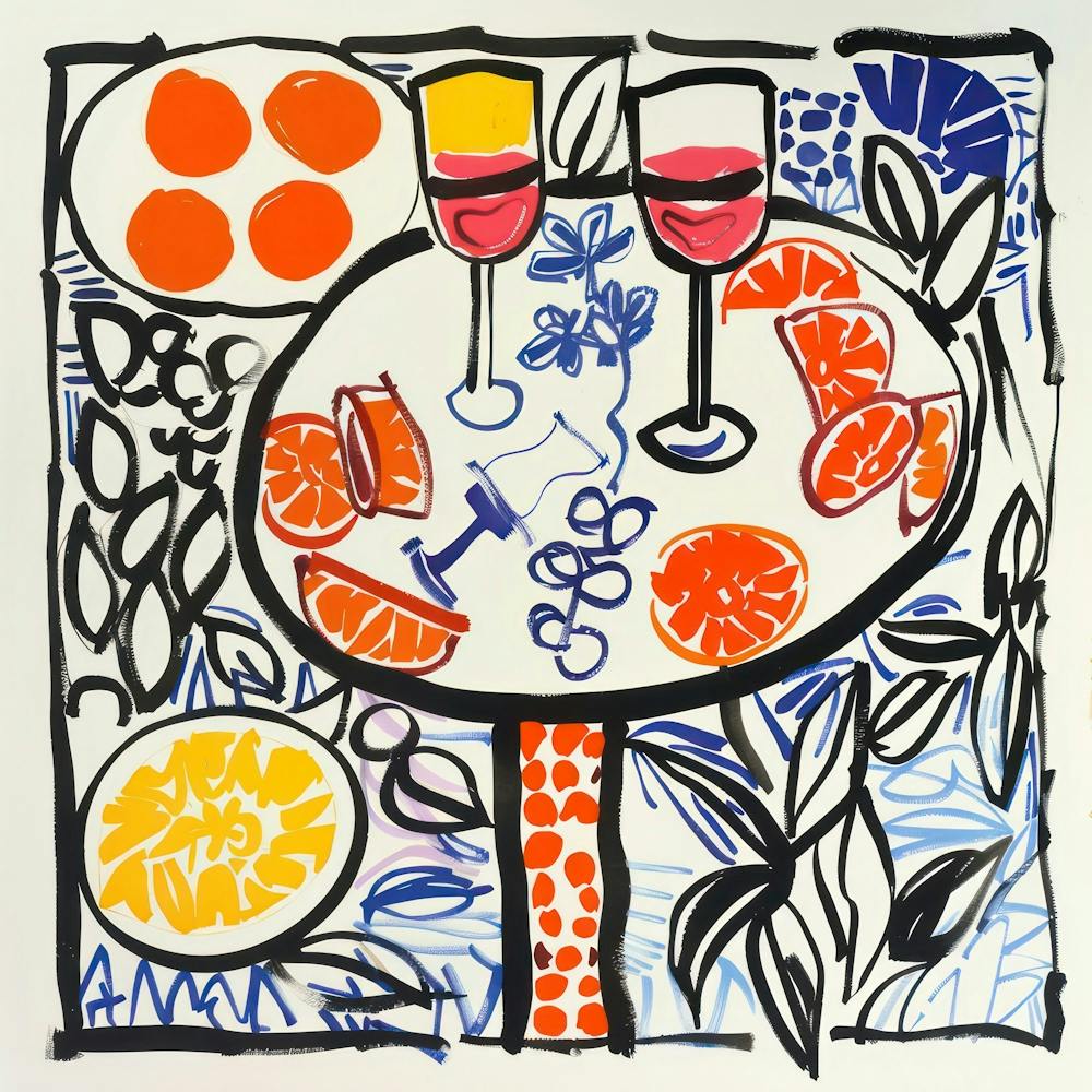 Vin d'Été Style Matisse 4
