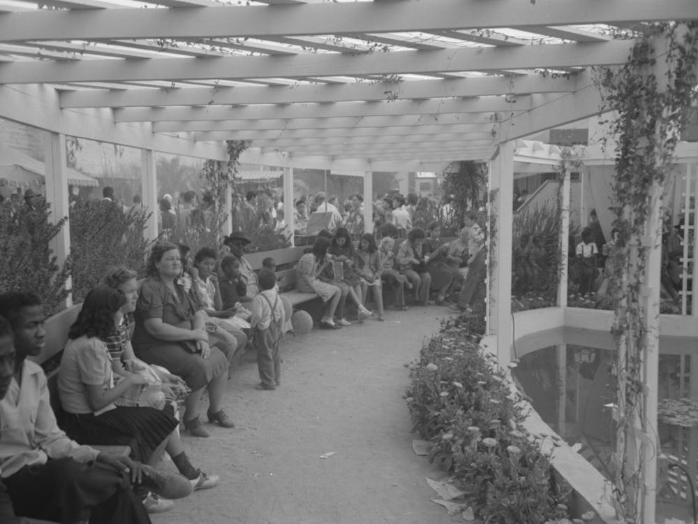 Untitled Photo, Possibly Related To At The Imperial County Fair, California By Russell Lee