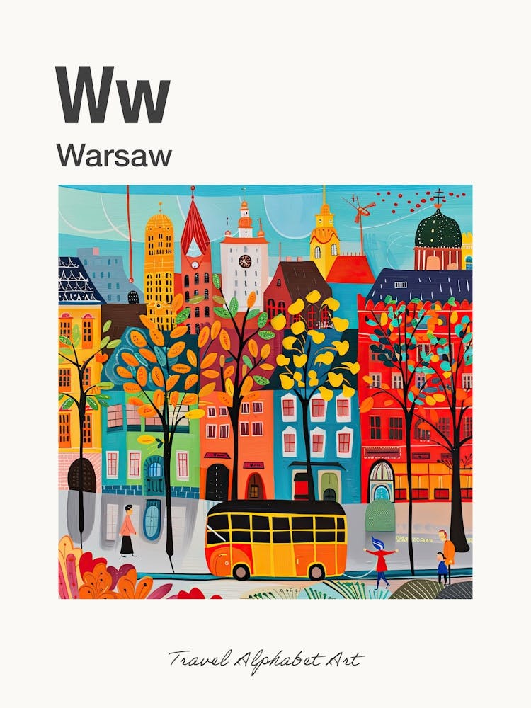 Kinder Reise Alphabet Warschau 2