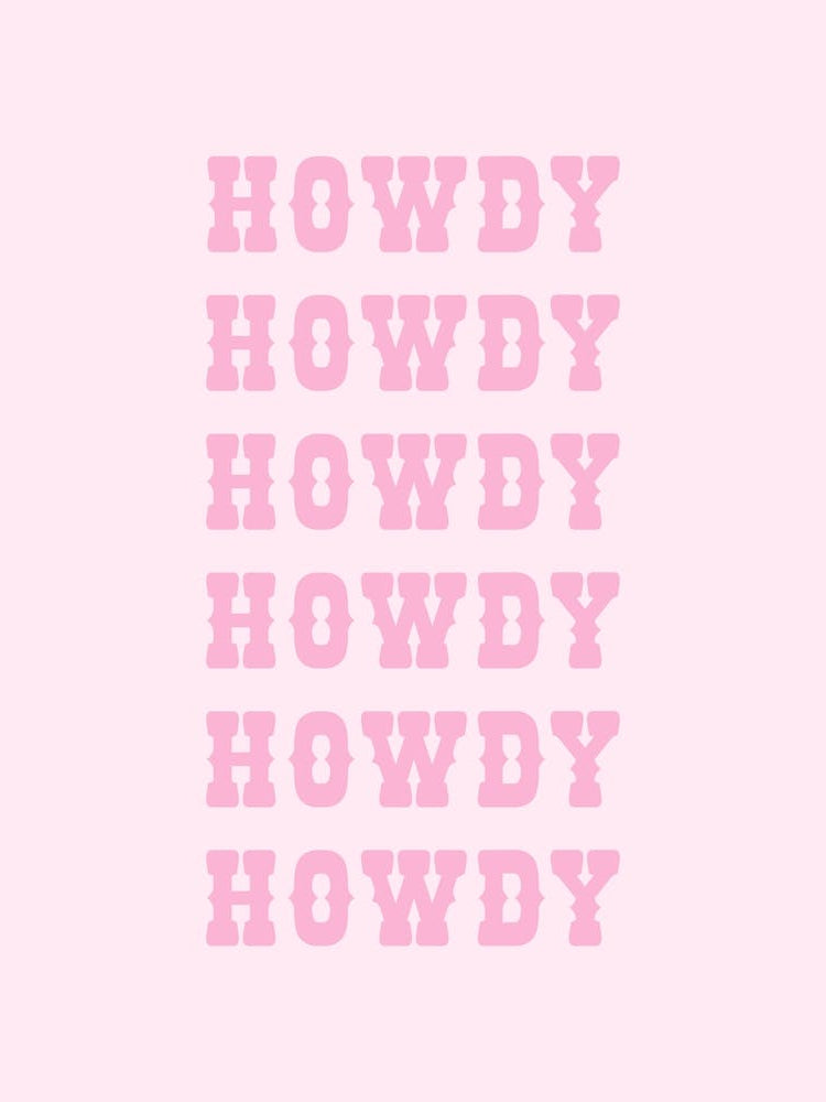 Howdy - Pink