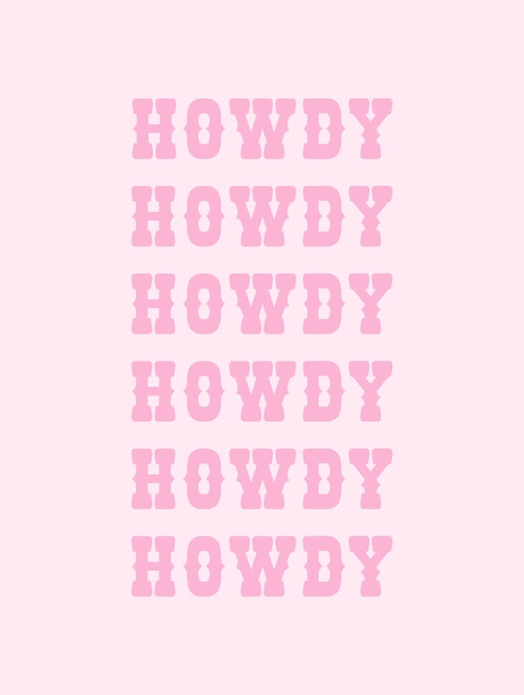 Howdy - Pink