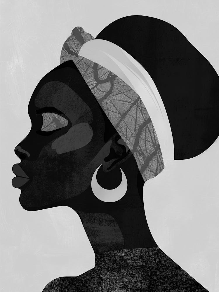 Portrait de Femme Africaine 2