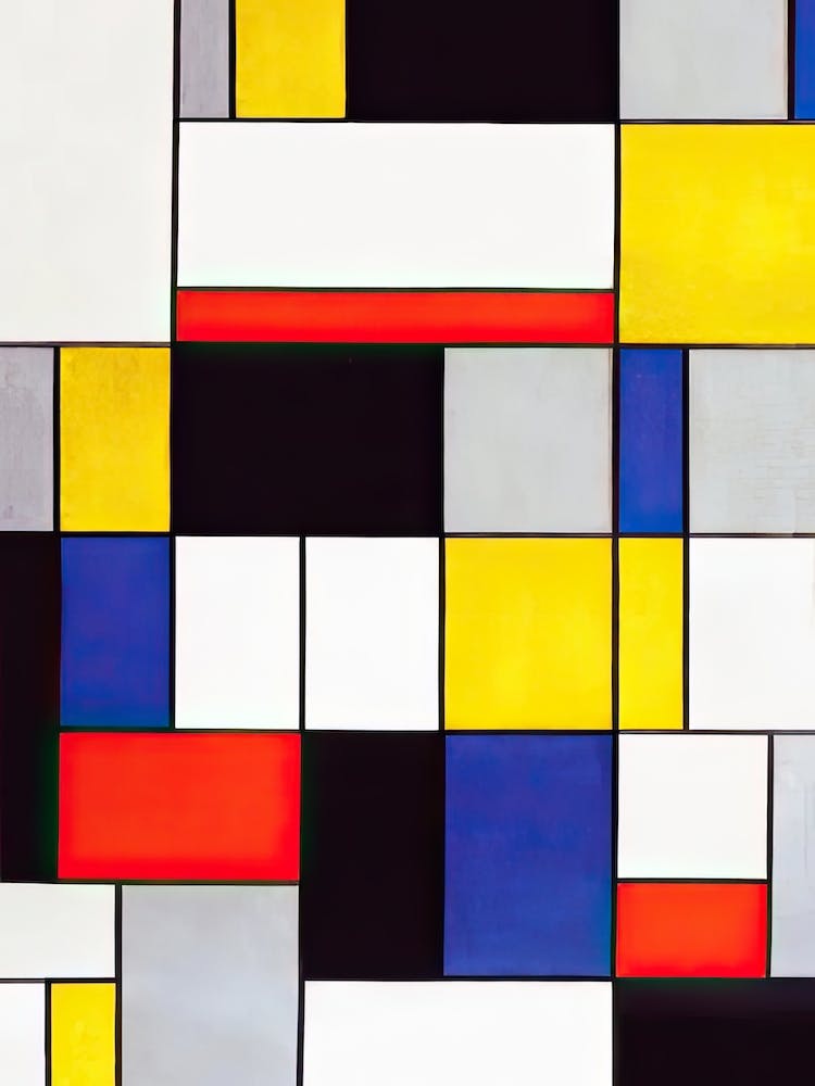 Composition A Background, Piet Mondrian