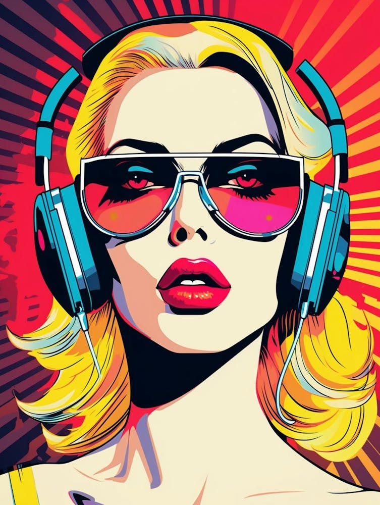 Sound Washington Retro Pop Art 15