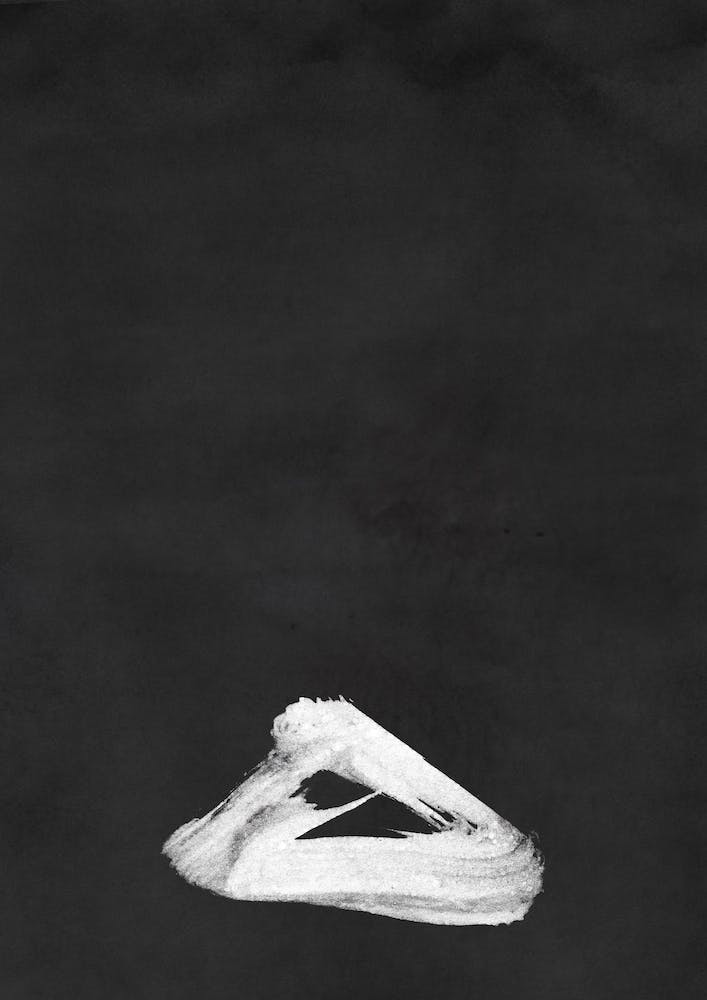 Paysage Minimal - Noir Et Blanc 02