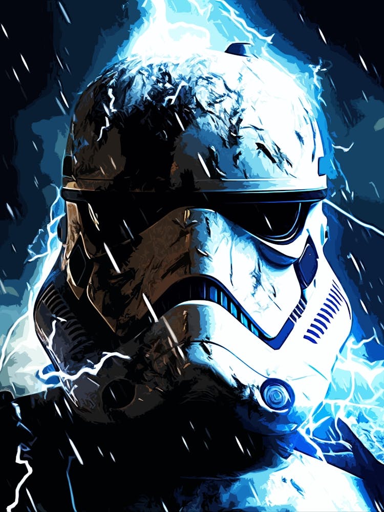 Stormtrooper Lightning Star Wars movie