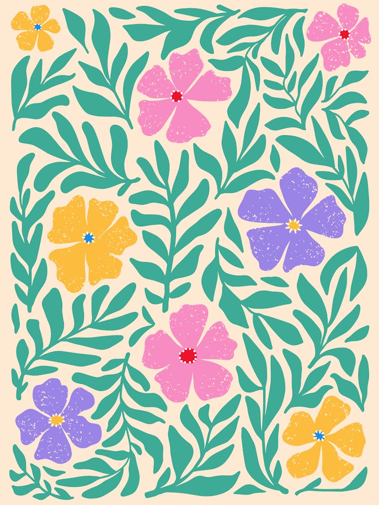 Blumenmuster 3