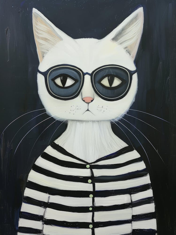 Cat In Sunglasses 12