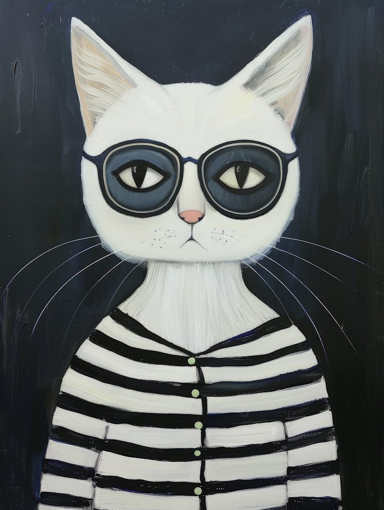 Cat In Sunglasses 12