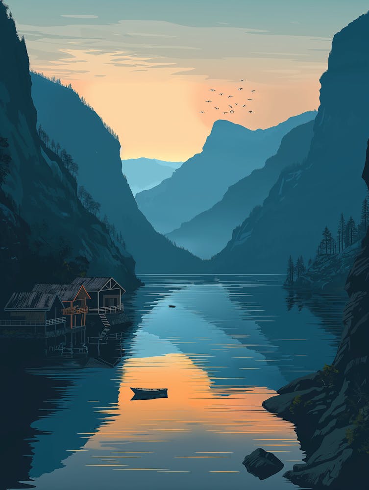 Fjords In Norway 1