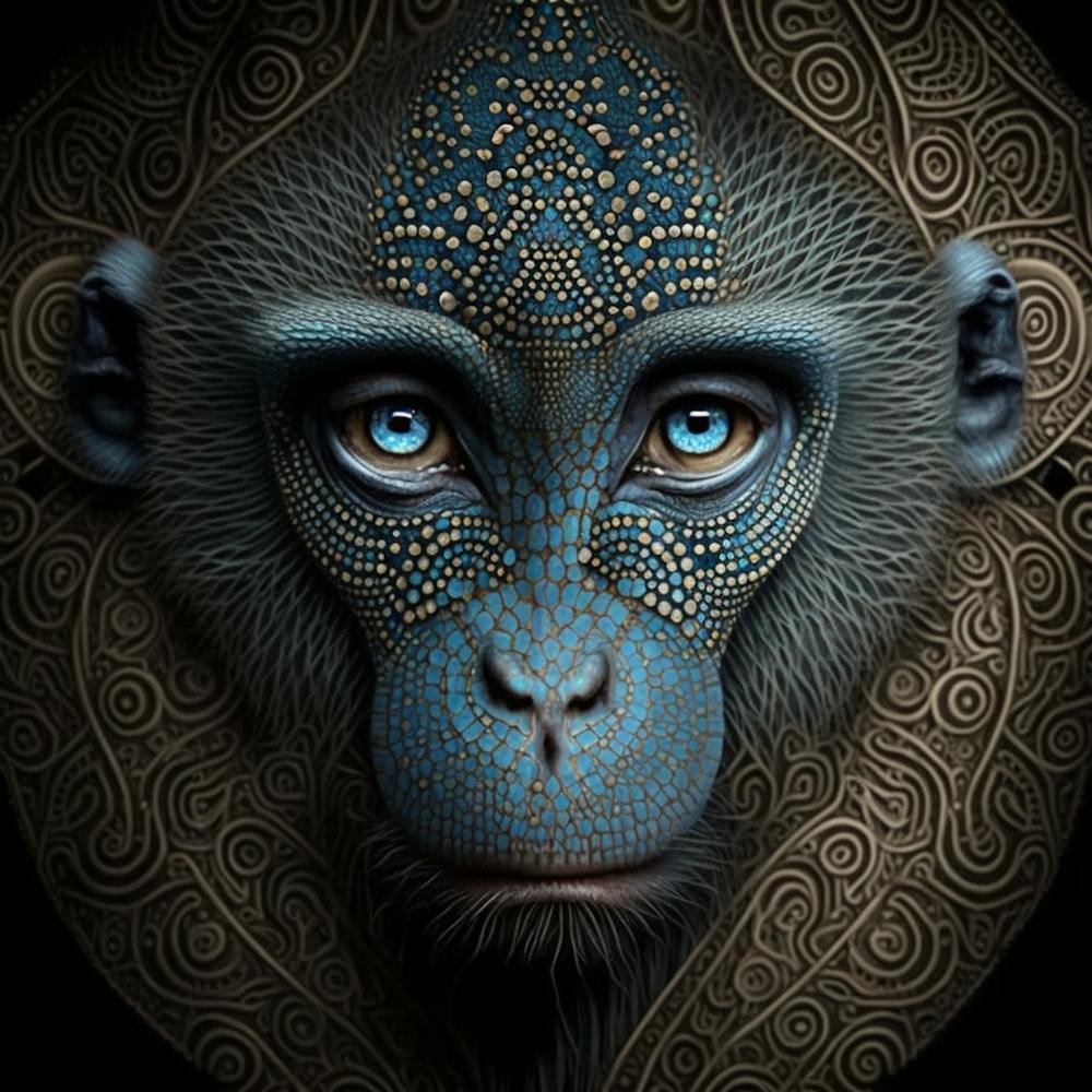 Blue Monkey in Animal kingdom
