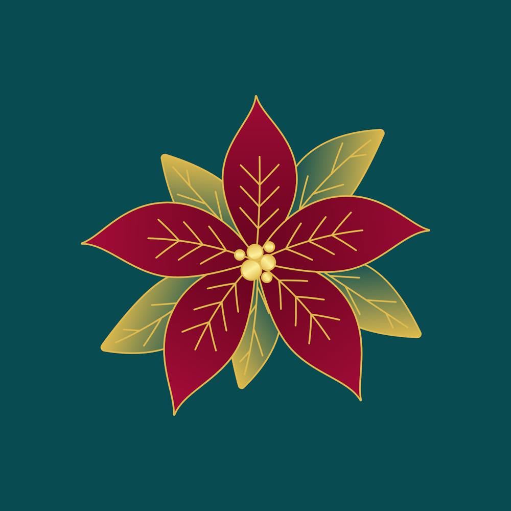 Red Flower Art