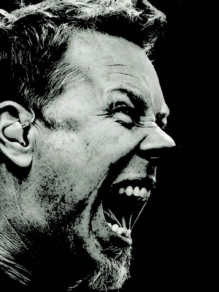 James Hetfield Metallichead Bandmusik 32